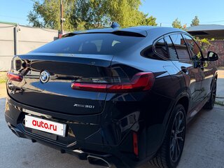 2022 BMW X4 30i II (G02) Рестайлинг, синий, 6850000 рублей, вид 3