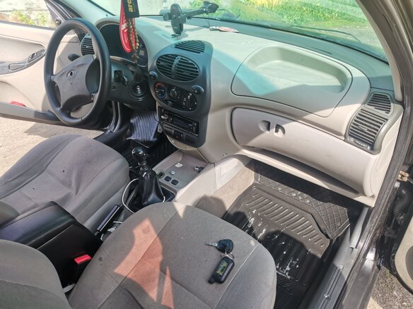 2010 Lada (ВАЗ) Kalina I, чёрный, 145000 рублей - вид 8
