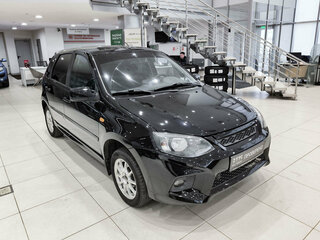 2013 Lada (ВАЗ) Kalina II, чёрный, 590000 рублей, вид 3