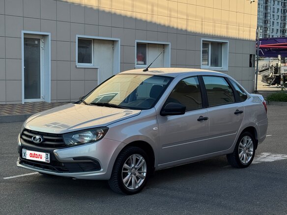 2019 Lada (ВАЗ) Granta I Рестайлинг, серебристый, 650000 рублей - вид 8