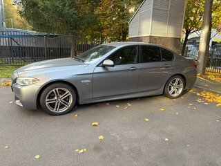2014 BMW 5 серии 528i xDrive VI (F10/F11/F07) Рестайлинг, серый, 2590000 рублей, вид 4