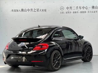 2014 Volkswagen Beetle II (A5), чёрный, 1000017 рублей, вид 2