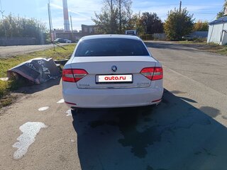2014 Skoda Superb DSG II Рестайлинг, белый, 1250000 рублей, вид 3
