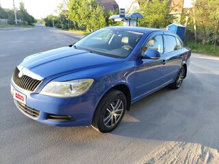 2009 Skoda Octavia II (A5) Рестайлинг, синий, 650000 рублей, вид 1