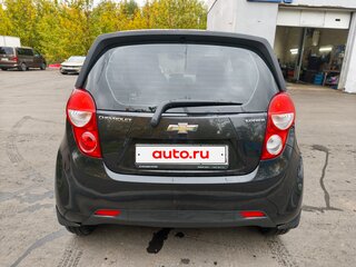 2013 Chevrolet Spark III, чёрный, 690000 рублей, вид 4