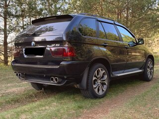 2004 BMW X5 3.0d I (E53) Рестайлинг, чёрный, 1070000 рублей, вид 2