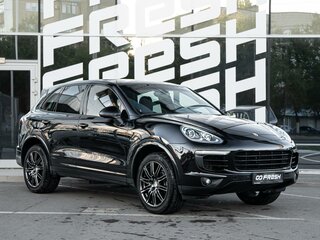 2017 Porsche Cayenne Diesel II Рестайлинг (958), чёрный, 4600000 рублей, вид 1