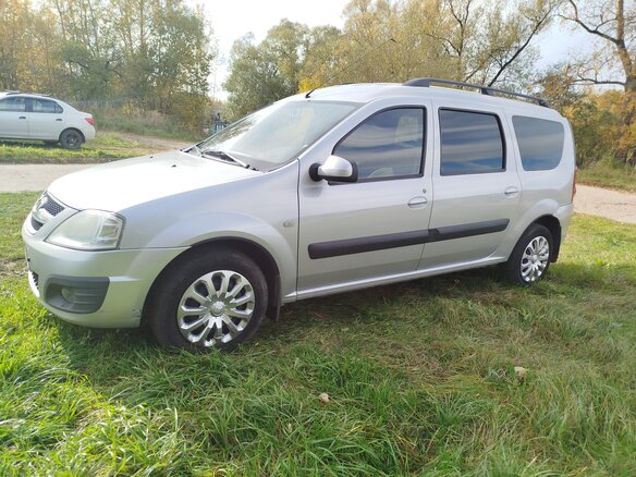 2014 Lada (ВАЗ) Largus I, серый, 590000 рублей - вид 7