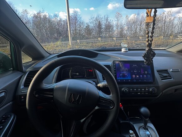 2008 Honda Civic VIII Рестайлинг, серебристый, 1200000 рублей - вид 13