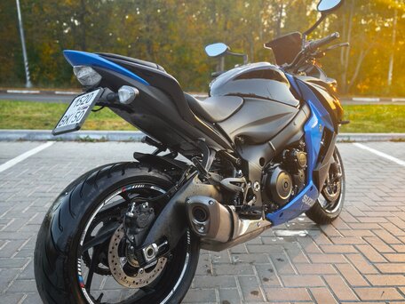 2017 Suzuki GSX-S 1000 F, синий, 950000 рублей, вид 4