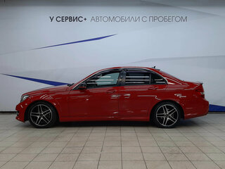 2012 Mercedes-Benz C-Класс 180 III (W204) Рестайлинг, красный, 1240000 рублей, вид 2