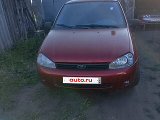 2008 Lada (ВАЗ) Kalina I, красный, 170000 рублей, вид 1