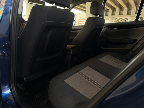 2011 BMW X1 18i I (E84), синий, 1259000 рублей - вид 13