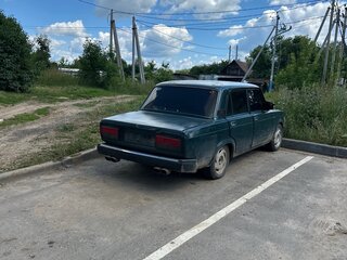 2007 Lada (ВАЗ) 2107, зелёный, 100000 рублей, вид 3