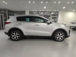 2016 Kia Sportage IV, серебристый, 1845000 рублей, вид 4
