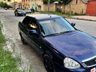2014 Lada (ВАЗ) Priora I Рестайлинг, синий, 450000 рублей, вид 2
