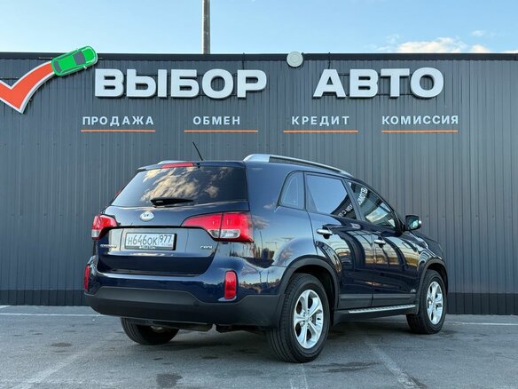 2013 Kia Sorento II Рестайлинг, синий, 1829000 рублей - вид 1