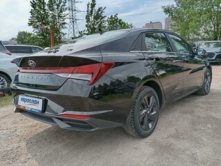 2022 Hyundai Elantra VII (CN7), чёрный, 1513000 рублей, вид 4