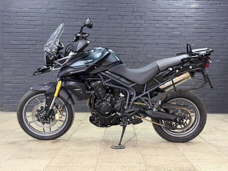 2012 Triumph Tiger 800, зелёный, 655000 рублей, вид 4