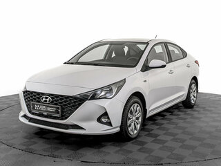 2022 Hyundai Solaris II Рестайлинг, белый, 1640000 рублей, вид 1