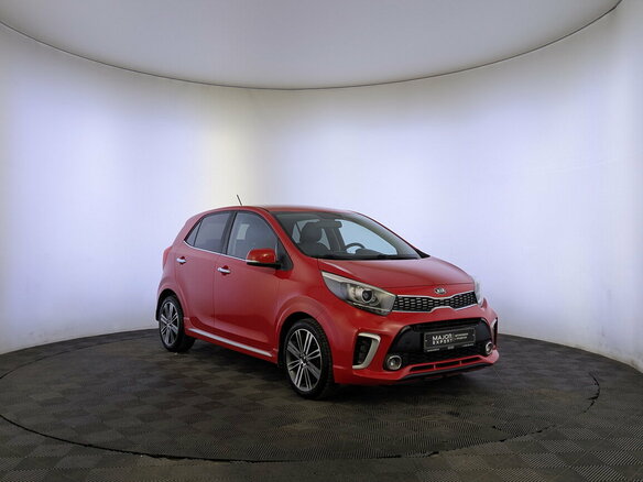 2018 Kia Picanto GT Line III, красный, 1250000 рублей - вид 2