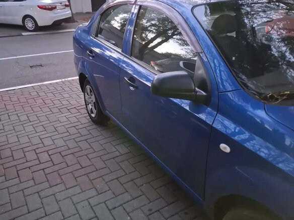 2009 Chevrolet Aveo I Рестайлинг, синий - вид 3