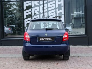 2011 Skoda Fabia II Рестайлинг, синий, 499000 рублей, вид 4