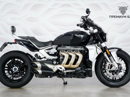 2020 Triumph Rocket 3, чёрный, 1927000 рублей, вид 1