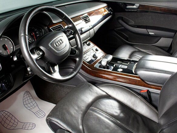 2015 Audi A8 Long III (D4) Рестайлинг, чёрный, 2629000 рублей - вид 7