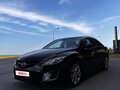 2008 Mazda 6 II (GH), чёрный - вид 3