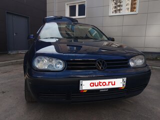1999 Volkswagen Golf IV, синий, 290000 рублей, вид 2