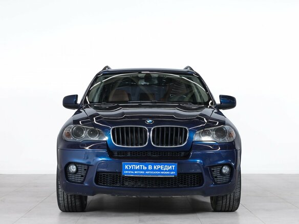2013 BMW X5 35i II (E70) Рестайлинг, синий, 2459000 рублей - вид 1