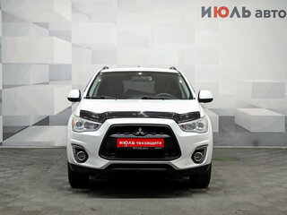 2014 Mitsubishi ASX I Рестайлинг, белый, 1060000 рублей, вид 2