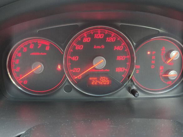 2005 Honda Stream I Рестайлинг, фиолетовый, 530000 рублей - вид 10