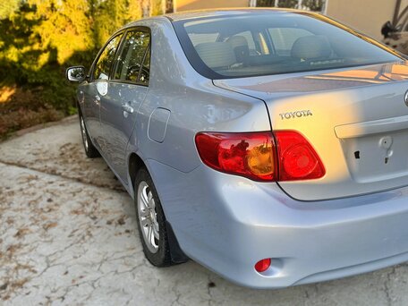 2007 Toyota Corolla X (E140, E150), голубой, 660000 рублей, вид 2