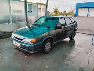 2009 Lada (ВАЗ) 2114, зелёный, 110000 рублей, вид 1