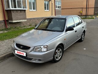 2005 Hyundai Accent ТагАЗ II, серебристый, 380000 рублей, вид 1