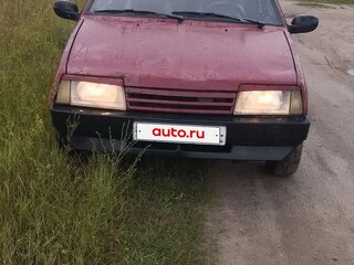 1991 Lada (ВАЗ) 2109, красный, 55000 рублей, вид 1