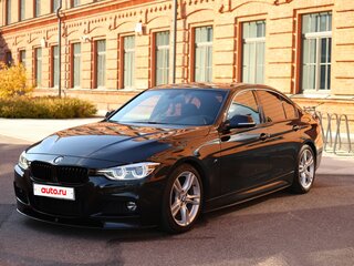 2018 BMW 3 серии 320i xDrive VI (F3x) Рестайлинг, чёрный, 2990000 рублей, вид 3