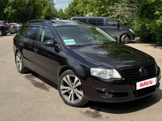 2007 Volkswagen Passat B6, чёрный, 1300000 рублей, вид 1