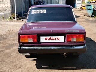 1999 Lada (ВАЗ) 2107, фиолетовый, 230000 рублей, вид 4