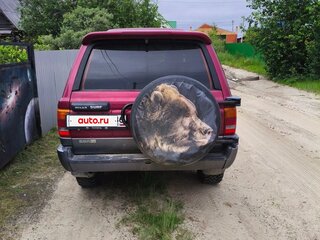1993 Toyota Hilux Surf II Рестайлинг, пурпурный, 1000000 рублей, вид 4