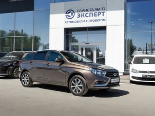 2018 Lada (ВАЗ) Vesta SW I, коричневый, 870000 рублей, вид 4