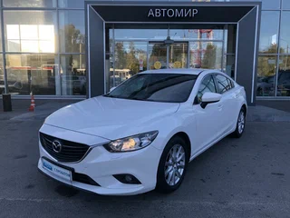 2015 Mazda 6 III (GJ) Рестайлинг, белый, 1810000 рублей, вид 1