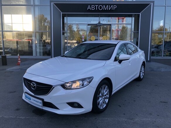 2015 Mazda 6 III (GJ) Рестайлинг, белый