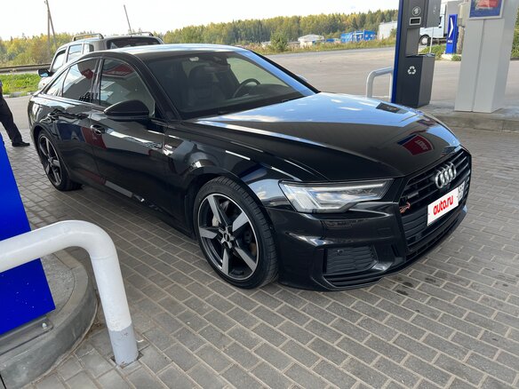 2018 Audi A6 55 TFSI V (C8), чёрный - вид 1