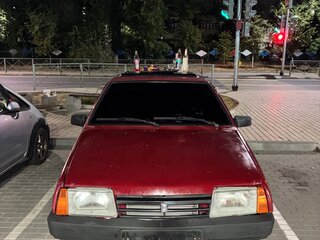 1993 Lada (ВАЗ) 21099, красный, 115000 рублей, вид 2