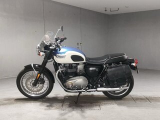 2016 Triumph Bonneville T100, белый, 765000 рублей, вид 2