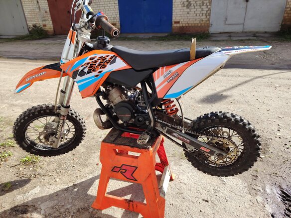 2012 KTM 50 SX, оранжевый, 95999 рублей - вид 2
