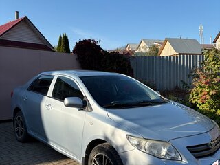 2008 Toyota Corolla X (E140, E150), голубой, 985000 рублей, вид 2